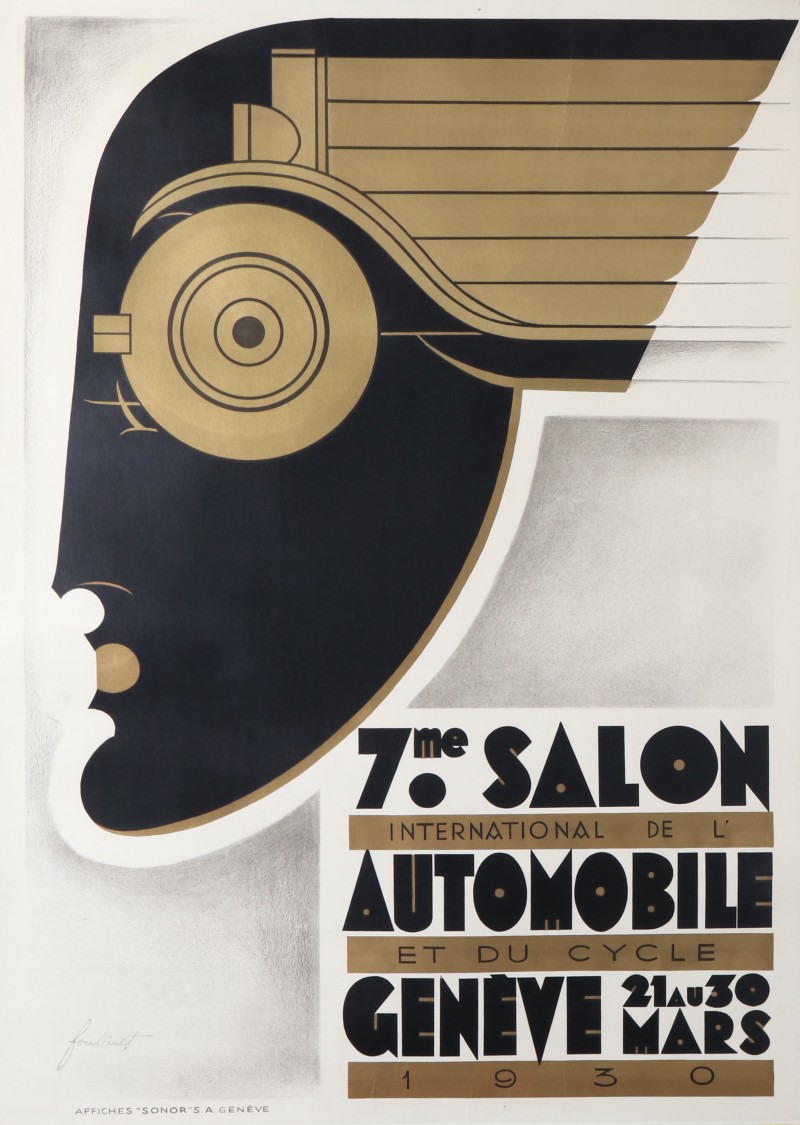 En vente :  7eme SALON INTERNATIONAL DE L'AUTOMOBILE ET DU CYCLE GENEVE DU 21 AU 30 MARS 1930