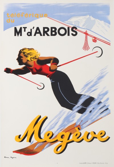 En vente :  MEGEVE TELEPHERIQUE DU MONT D'ARBOIS