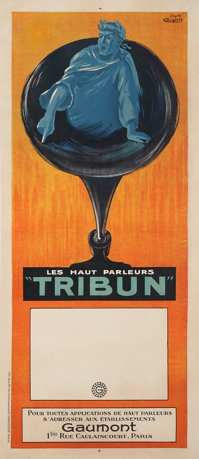 En vente :  TRIBUN HAUT PARLEURS  GAUMONT