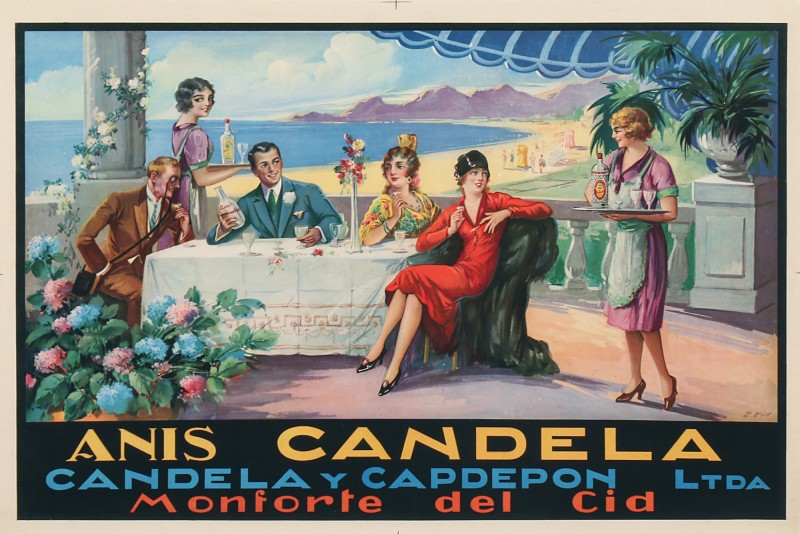 En vente :  ANIS CANDELA MONFORTE DEL CID