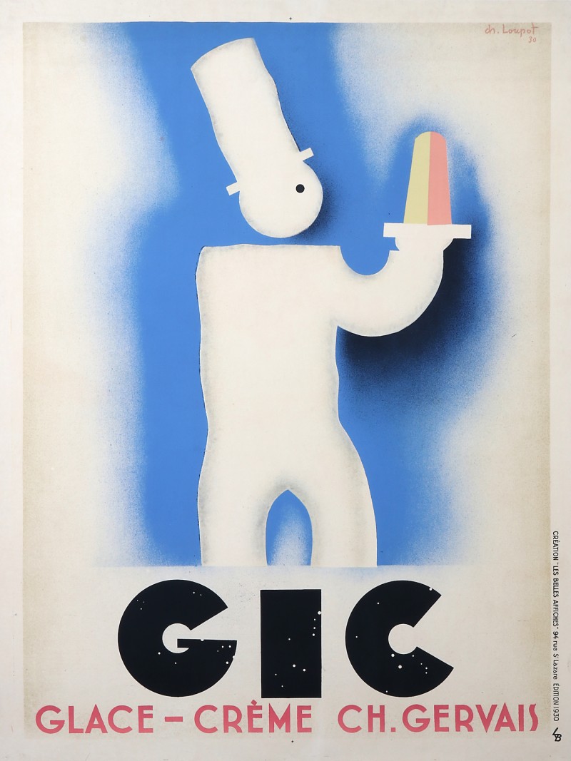En vente :  GIC GLACE-CREME CH GERVAIS