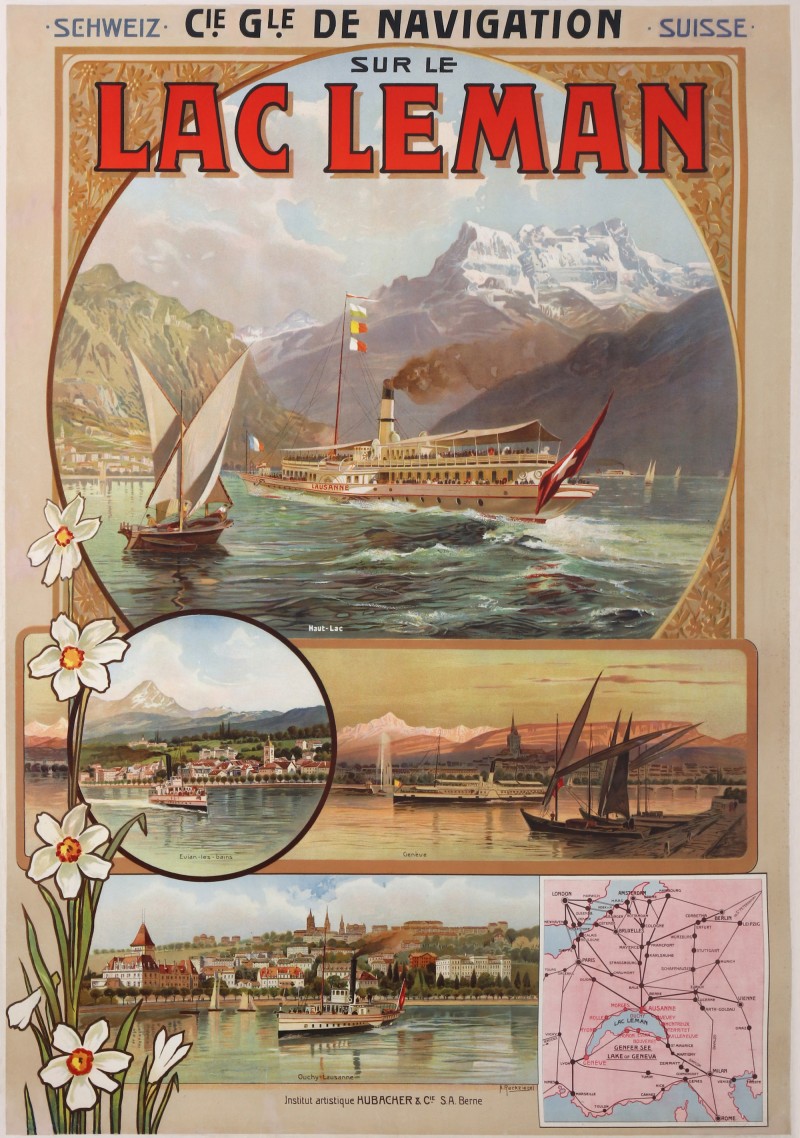 En vente :  COMPAGNIE GENERALE  DE NAVIGATION SUR LE  LAC LEMAN SUISSE
