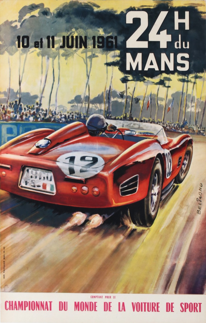 En vente :  24 HEURES DU MANS 10 ET 11 JUIN 1961