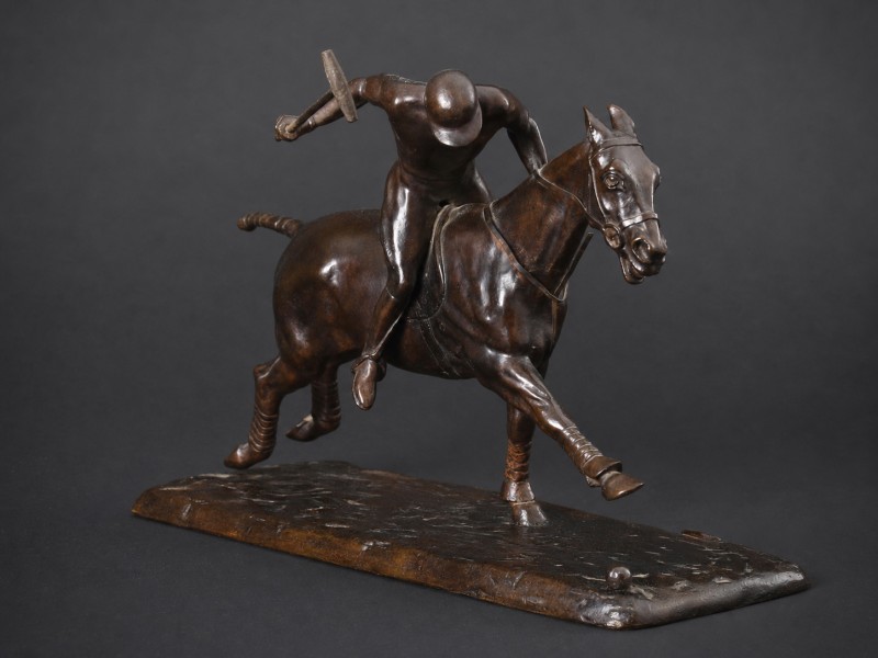En vente :  JOUEUR DE POLO A CHEVAL