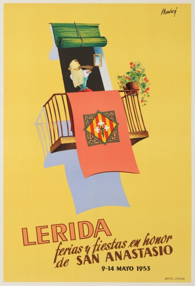 En vente :  LERIDA FERIAS Y FIESTAS EN HONOR DE SAN ANASTASIO - 9-14 MAYO 1953