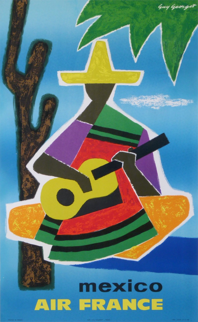 En vente :  AIR FRANCE - MEXICO