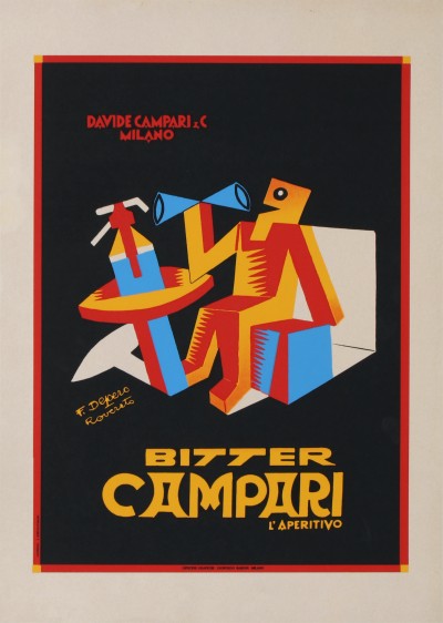 En vente :  BITTER CAMPARI - L APERITIVO - DAVIDE CAMPARI C MILANO