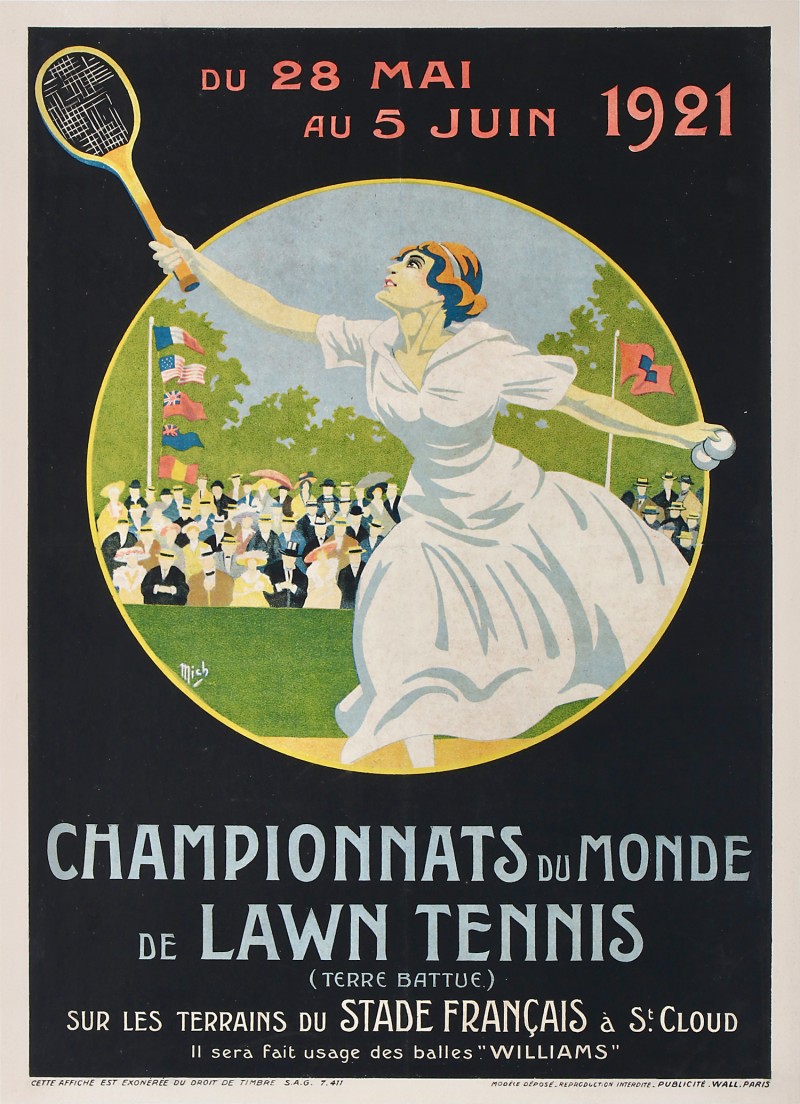 En vente :  CHAMPIONNATS DU MONDE DE LAWN TENNIS DU 28 MAI AU 5 JUIN 1921