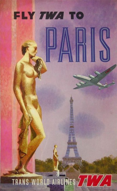 En vente :  FLY TO TWA to PARIS