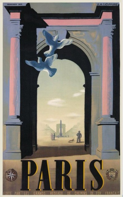 En vente :  AFFICHE ANCIENNE PARIS