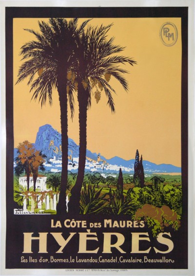 En vente :  HYÈRES - LA COTE DES MAURES - TRAINS PLM