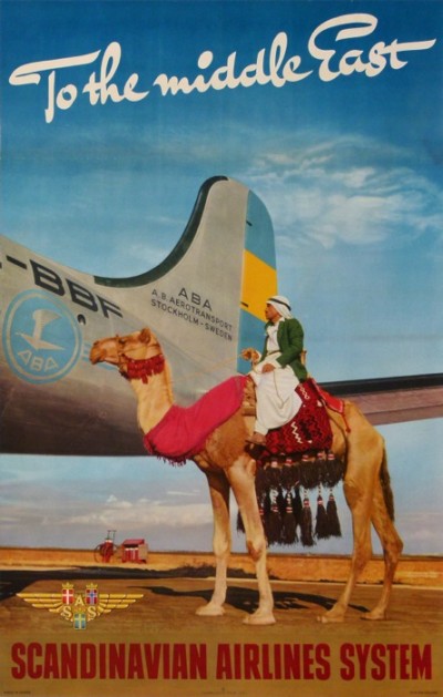 En vente :  SCANDINAVIAN AIRLINES SYSTEM FOR THE MIDDLE EAST ABA  SAS