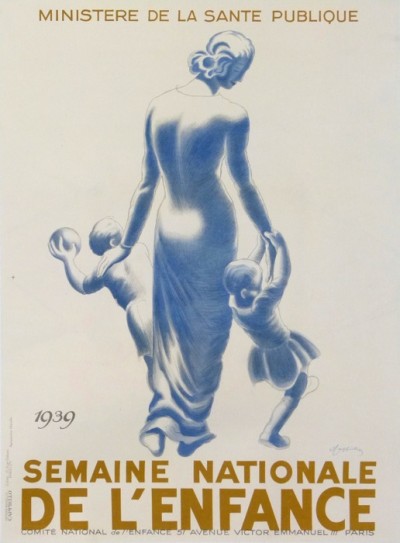 En vente :  SEMAINE DE L ENFANCE 1939 MINISTERE DE LA SANTE - petite taille