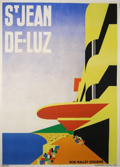 En vente :  ST JEAN DE LUZ PAR MALLET STEVENS