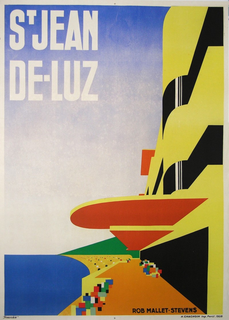 En vente :  ST JEAN DE LUZ PAR MALLET STEVENS