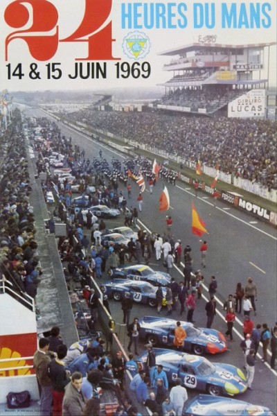 En vente :  DELOURMEL 24 HEURES DU MANS 1969 ACF