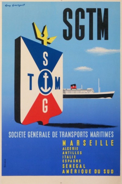 En vente :  SGTM MARSEILLE AMERIQUE DU SUD