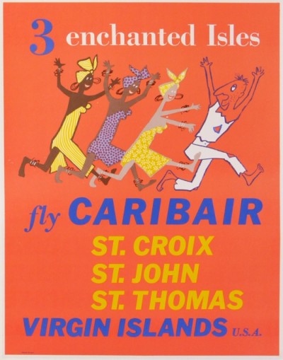 En vente :  FLY CARIBAIR ST CROIX - ST JOHN - ST THOMAS - VIRGIN ILSLANDS USA