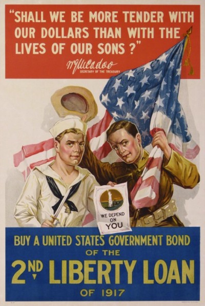 En vente :  BUY A UNITED STATES GOVERNMENT BOND OF THE 2nd LIBERTY LOAN OF 1917