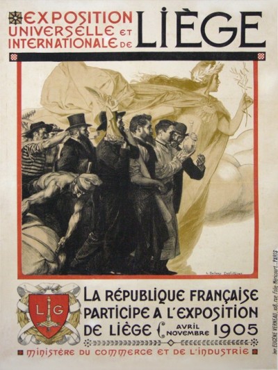 En vente :  EXPOSITION  UNIVERSELLE INTERNATIONALE DE  LIEGE 1905