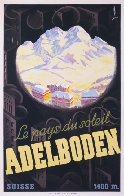 En vente :  ADELBODEN 1400m LE PAYS DU SOLEIL SUISSE