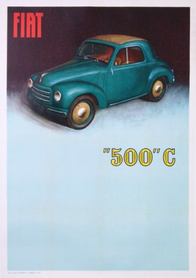En vente :  FIAT 500 C COUPE CABRIOLET - 1935
