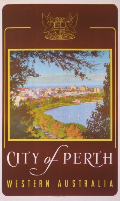 En vente :  CITY OF PERTH AUSTRALIA