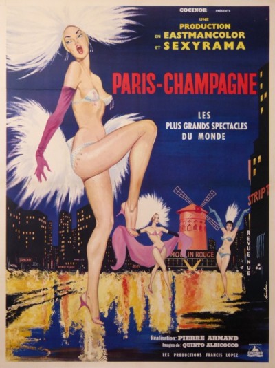 En vente :  PARIS CHAMPAGNE Moulin Rouge - par Albicocco