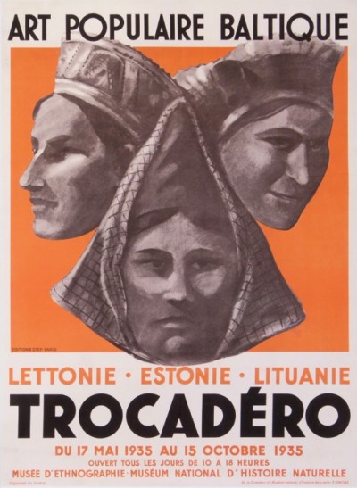 En vente :  ANONYME ART POPULAIRE BALTIQUE TROCADERO