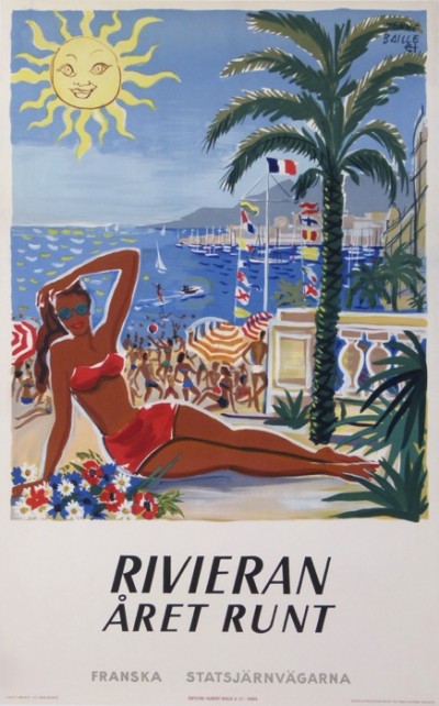 En vente :  RIVIERAN ÅRET RUNT- RIVIERA TOUTE L'ANNÉE- CHEMIN DE FER FRANCAIS