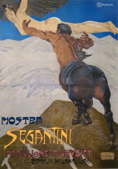 En vente :  MOSTRA SEGANTINI 1906 PADIGLIONE °A° GRUBICŸ ESPOSIZIONE MILANO