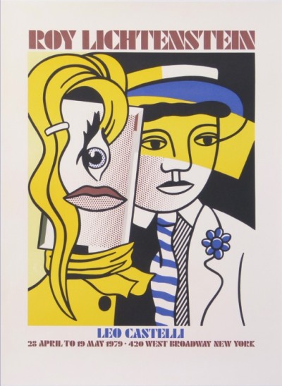 En vente :  ROY LICHTENSHTEIN LEO CASTELLI 28 APRIL TO 19 MAY 1979 420 WEST BROADWAY N.Y.