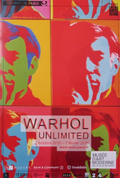 En vente :  WARHOL UNLIMITED PARIS 2015 MUSEE ART MODERNE