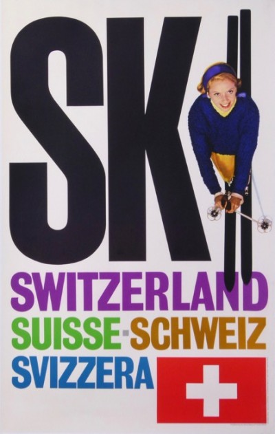 En vente :  SKI SWITZERLAND SUISSE SCHWEIZ