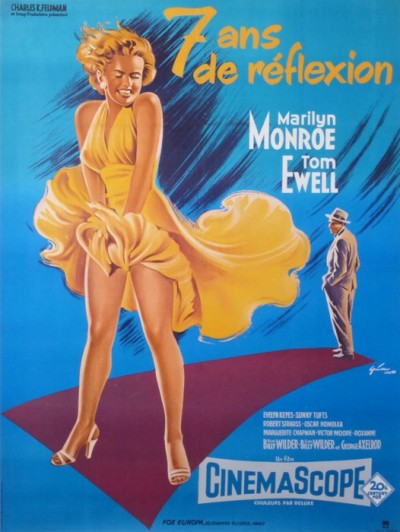 En vente :  7 ANS DE REFLEXION THE SEVEN YEAR  ITCH  MARYLIN MONROE BILLY WILDER