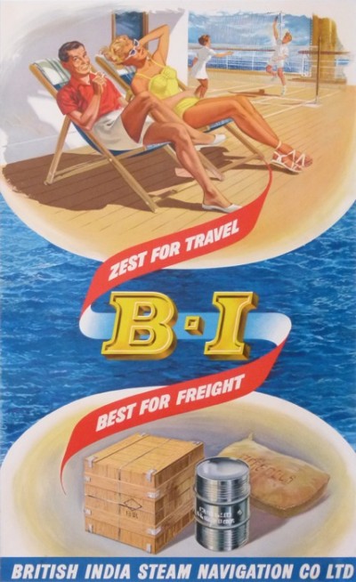 En vente :  BRITISH INDIA STEAM NAVIGATION Co LTD ZEST FOR TRAVEL BEST FOR FREIGHT