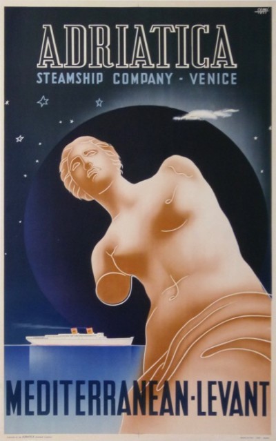 En vente :  ADRIATICA STEAMSHIP MEDITERRANEAN - LEVAN